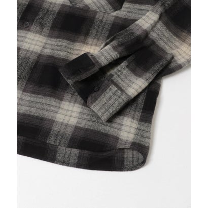 アーバンリサーチ サニーレーベル URBAN RESEARCH Sonny Label 起毛チェックレギュラーカラーシャツ （ブラウン）｜詳細画像