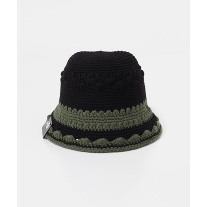 New Era CROCHET KNIT EXP BLK OLV （ブラック）｜詳細画像