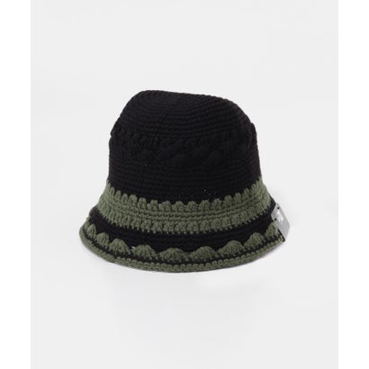 New Era CROCHET KNIT EXP BLK OLV （ブラック）｜詳細画像