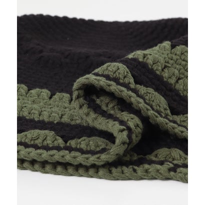 New Era CROCHET KNIT EXP BLK OLV （ブラック）｜詳細画像