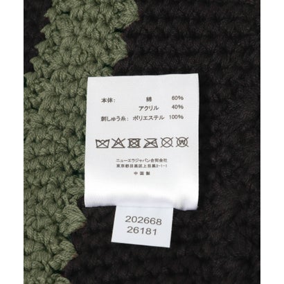 New Era CROCHET KNIT EXP BLK OLV （ブラック）｜詳細画像