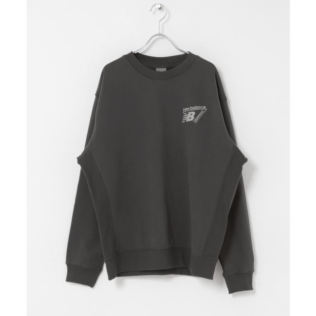NEW BALANCE トライロゴフレンチテリークルー （ブラック）