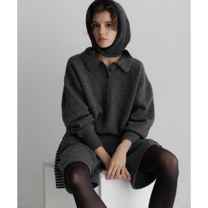 アーバンリサーチ サニーレーベル URBAN RESEARCH Sonny Label ニットシャツXショートパンツSETUP （ブラウン）｜詳細画像