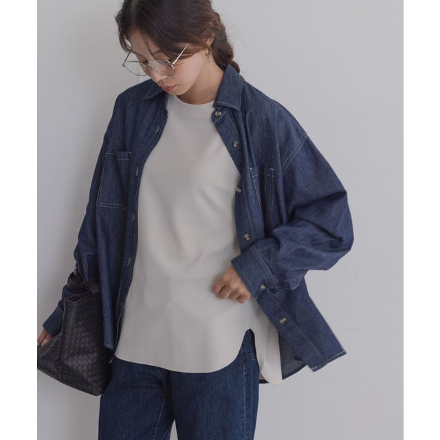 カットジョーゼットプルオーバー （グレー系その他）