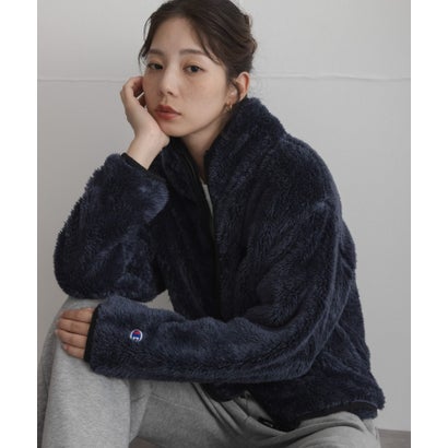 アーバンリサーチ サニーレーベル URBAN RESEARCH Sonny Label 『別注』Champion×Sonny Label シェルパフリーススタンドジップ （ブラック）｜詳細画像