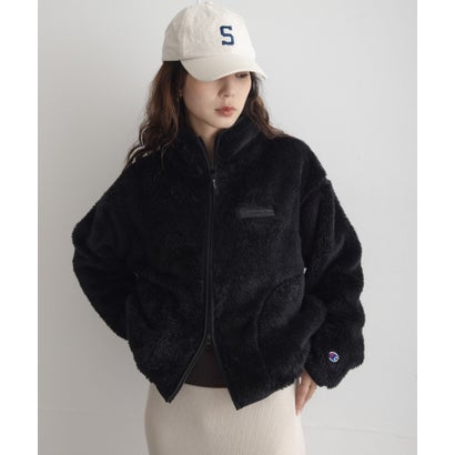 アーバンリサーチ サニーレーベル URBAN RESEARCH Sonny Label 『別注』Champion×Sonny Label シェルパフリーススタンドジップ （ブラック）｜詳細画像