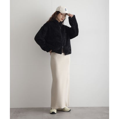 アーバンリサーチ サニーレーベル URBAN RESEARCH Sonny Label 『別注』Champion×Sonny Label シェルパフリーススタンドジップ （オフホワイト）｜詳細画像