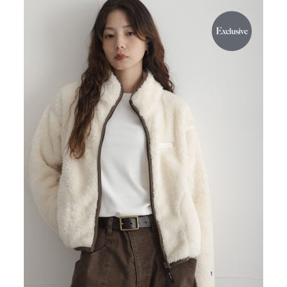 アーバンリサーチ サニーレーベル URBAN RESEARCH Sonny Label 『別注』Champion×Sonny Label シェルパフリーススタンドジップ （ブラウン系その他）｜詳細画像