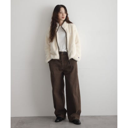 アーバンリサーチ サニーレーベル URBAN RESEARCH Sonny Label 『別注』Champion×Sonny Label シェルパフリーススタンドジップ （ネイビー）｜詳細画像