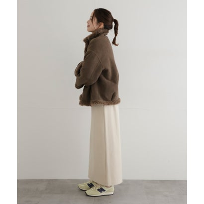 アーバンリサーチ サニーレーベル URBAN RESEARCH Sonny Label ONURUN ムートンボアジャケット （オリーブ）｜詳細画像