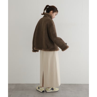 アーバンリサーチ サニーレーベル URBAN RESEARCH Sonny Label ONURUN ムートンボアジャケット （オリーブ）｜詳細画像