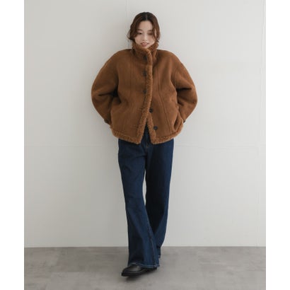 アーバンリサーチ サニーレーベル URBAN RESEARCH Sonny Label ONURUN ムートンボアジャケット （オリーブ）｜詳細画像