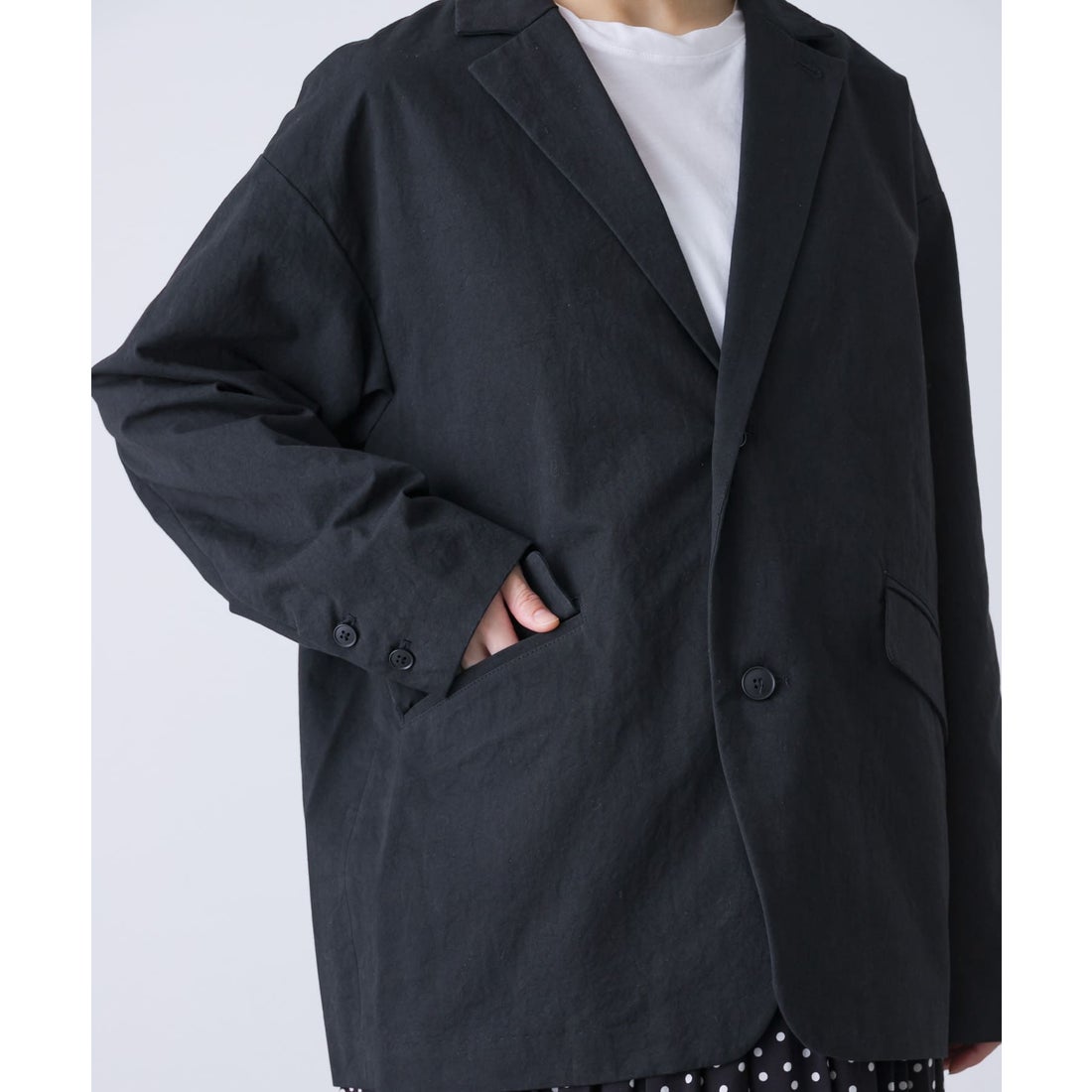 カグレ かぐれ Tailored jacket w/lining （ベージュ） - ファッション 