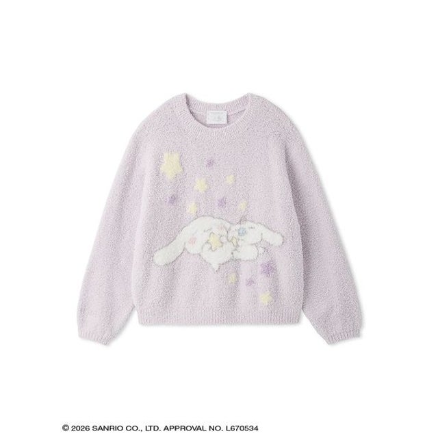 【Cinnamoroll】ニットプルオーバー （LAV）