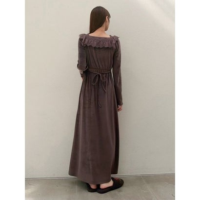 【Silky Fleece】レースワンピース （MOC）｜詳細画像