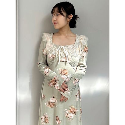 【Silky Fleece】レースワンピース （PNK）｜詳細画像