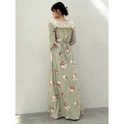 【Silky Fleece】レースワンピース （IVR）｜詳細画像