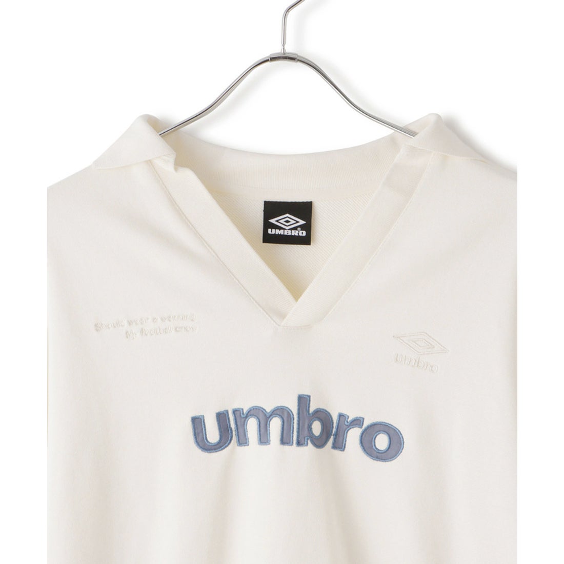 ビス VIS 【umbro】VIS別注ユニフォームスウェット （ライトグレー（08 