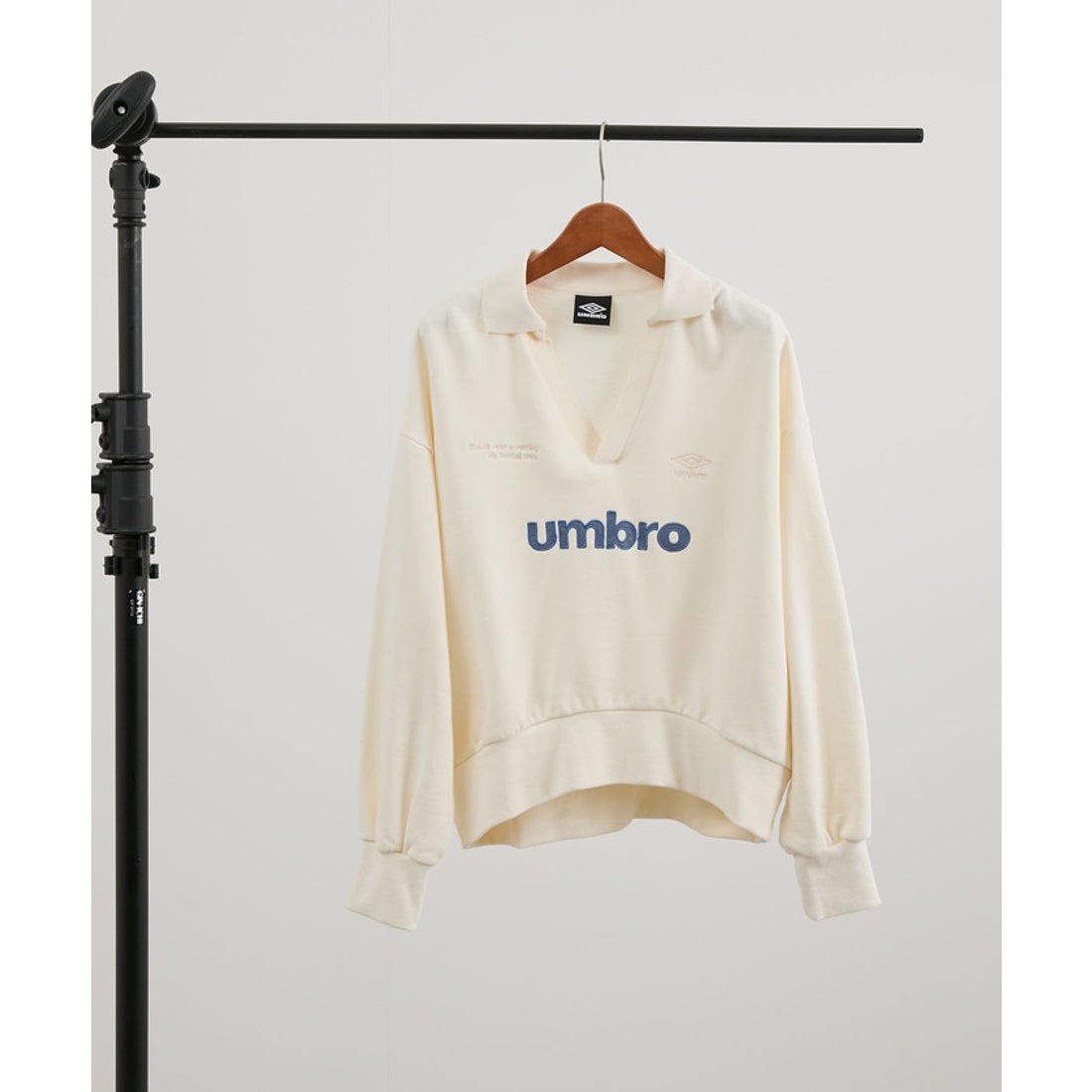 ビス VIS 【umbro】VIS別注ユニフォームスウェット （ライトグレー（08 