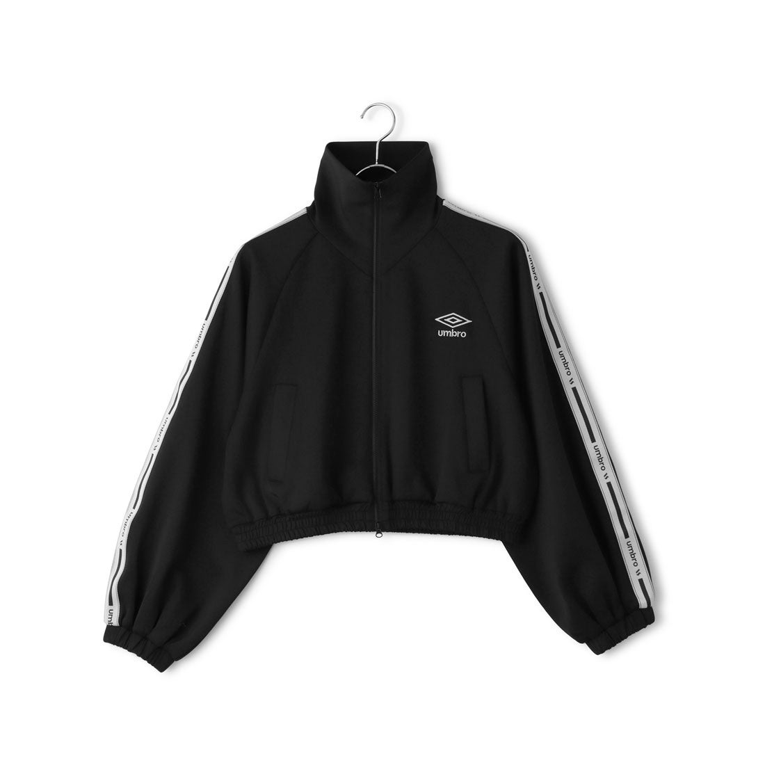 UMBRO×VIS 別注 ショートトラックジャケット ブラック ビス VIS 【umbro】VIS別注モデルショートトラックジャケット