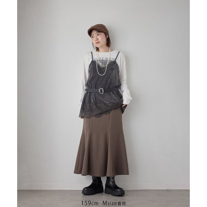 美easyウーリッシュマーメイドスカート/WEB限定カラー・セットアップ対応 （オフホワイト（15））｜詳細画像