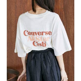 【CONVERSE】プリントBIGTシャツ （キナリ系（17））