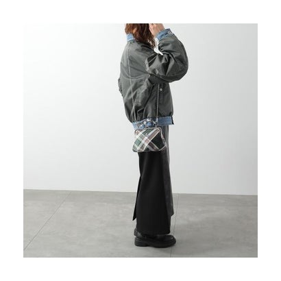 ヴィヴィアン ウエストウッド Vivienne Westwood Vivienne Westwood ハンドバッグ FRAME PURSE 52020003 S0012 （O102/DERBY-TARTAN-GREEN）｜詳細画像