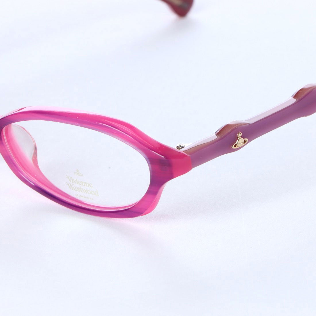 ヴィヴィアンウエストウッド Vivienne Westwood メガネ 眼鏡 アイウェア レディース メンズ （パープルピンク）