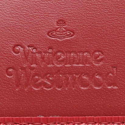 ヴィヴィアン ウエストウッド Vivienne Westwood 三つ折り財布 ポリー ミニ財布 レッド メンズ レディース VIVIENNE 52010013 32097 H402 2022SS （レッド）｜詳細画像