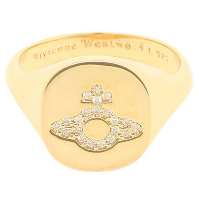ヴィヴィアン ウエストウッド Vivienne Westwood リング 指輪 アクセサリー メンズ レディース VIVIENNE SR625960 2 ゴールド （ゴールド）｜詳細画像