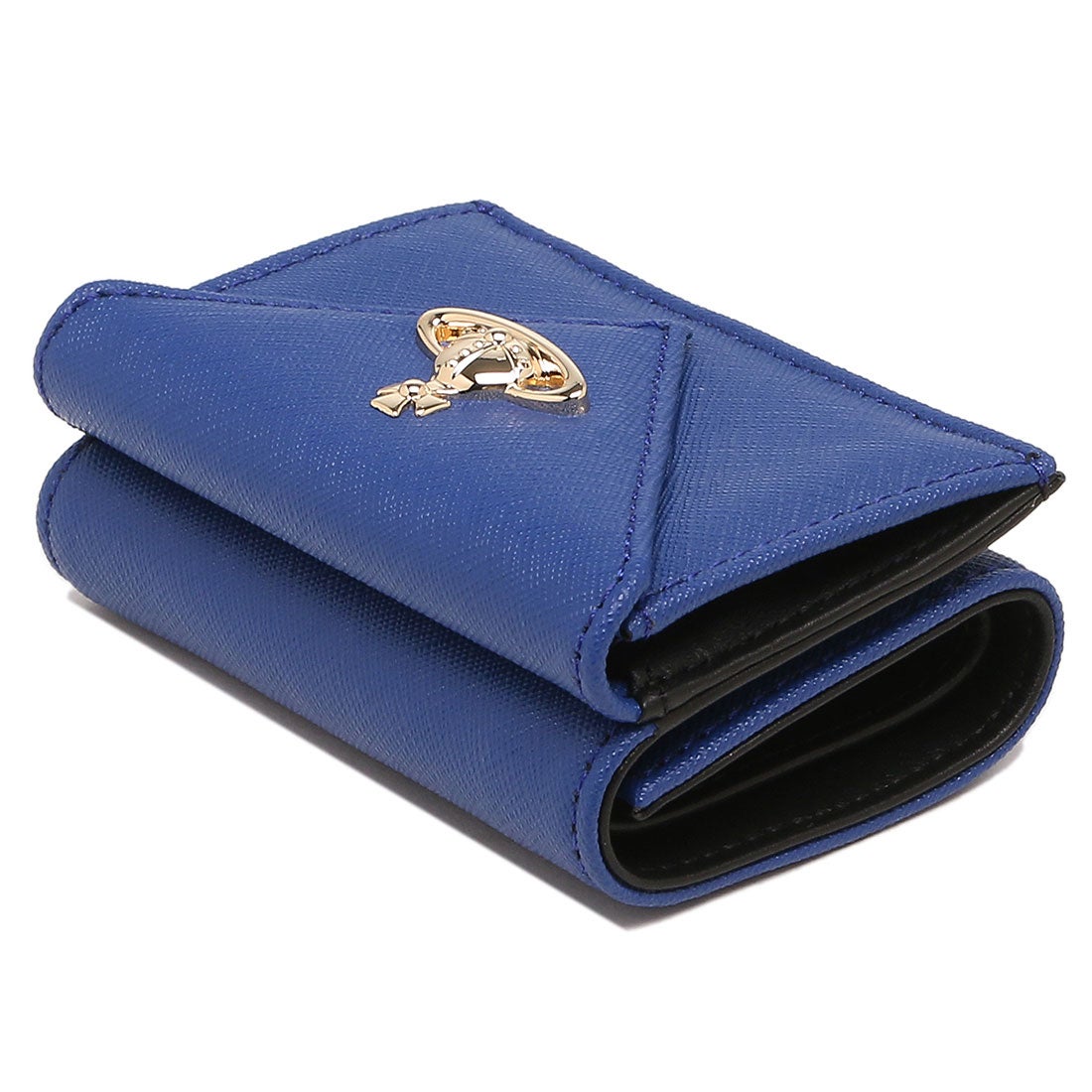 ヴィヴィアン Vivienne Westwood 長財布 ブルー ベージュ 青 - 財布