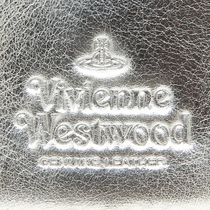 ヴィヴィアン ウエストウッド Vivienne Westwood 三つ折り財布 ナッパ ブラウン シルバー レディース Vivienne Westwood 51150009 L001L D411 （TAN/ SILVER）｜詳細画像