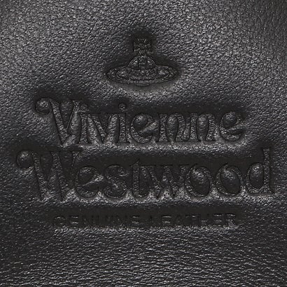 ヴィヴィアン ウエストウッド Vivienne Westwood 三つ折り財布 クロコダイル ミニ財布 ブラック レディース Vivienne Westwood 51150009 L0039 N401 （BLACK）｜詳細画像