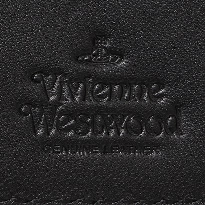 ヴィヴィアン ウエストウッド Vivienne Westwood 三つ折り財布 ナッパ ミニ財布 ブラック レディース Vivienne Westwood 51010018 L001L N403 （BLACK）｜詳細画像