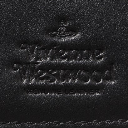 ヴィヴィアン ウエストウッド Vivienne Westwood 三つ折り財布 サフィアーノ がま口 ブラック レディース Vivienne Westwood 51150026U L001N N402 （BLACK）｜詳細画像