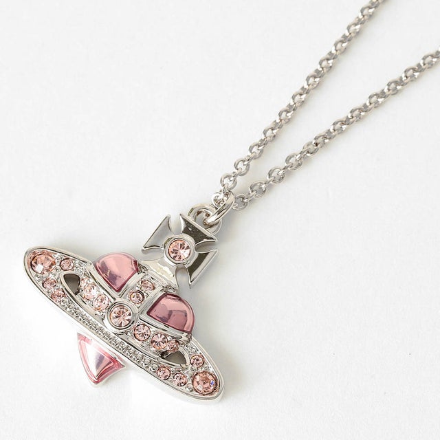 ネックレス NEW DIAMANTE HEART PENDANT 630203BM 02P686 37383744 02P686 （シルバー/ピンク）