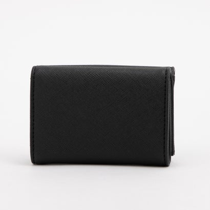 三つ折り財布 5115002EWS0021 レディース SAFFIANO PLAIN （BLACK）｜詳細画像