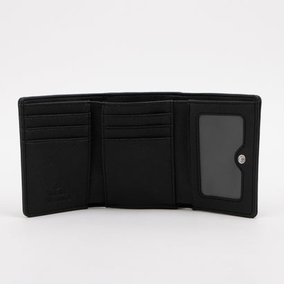 三つ折り財布 5115002MWS0021 レディース SAFFIANO PLAIN （BLACK）｜詳細画像
