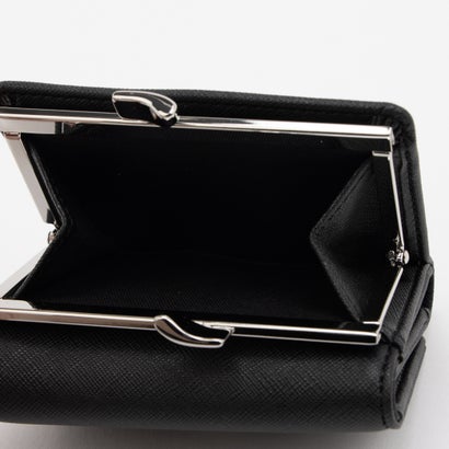 三つ折り財布 5115002MWS0021 レディース SAFFIANO PLAIN （BLACK）｜詳細画像