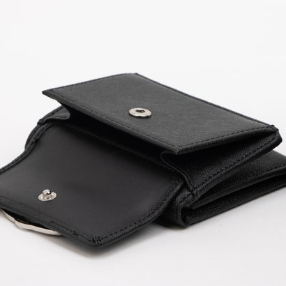 三つ折り財布 5115002UWL001N レディース SAFFIANO （BLACK）｜詳細画像