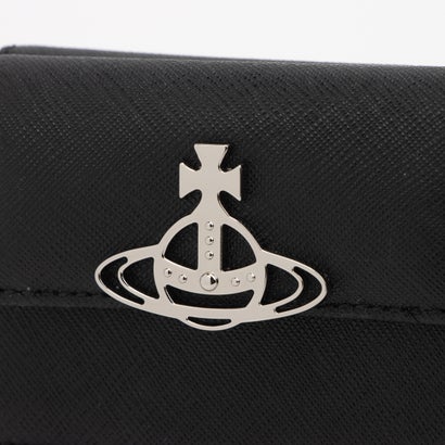 三つ折り財布 5115002UWL001N レディース SAFFIANO （BLACK）｜詳細画像