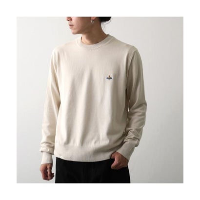 ヴィヴィアン ウエストウッド Vivienne Westwood Vivienne Westwood セーター ALEX ROUND NECK 27010012 Y001V （P001/DARK-GREY-MELANGE）｜詳細画像
