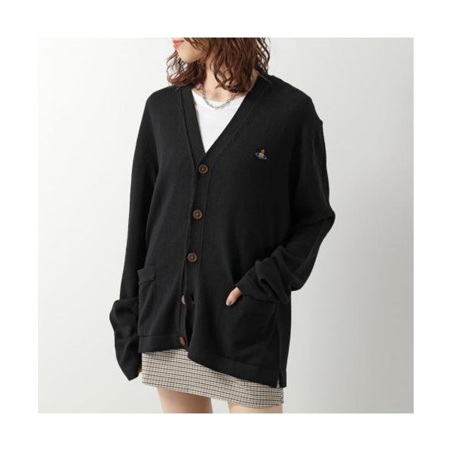 カーディガン ALEX CARDIGAN 27010014 Y001V （N402/BLACK）