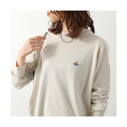 ヴィヴィアン ウエストウッド Vivienne Westwood Vivienne Westwood セーター ALEX ROUND NECK 27010012 Y001V （P001/DARK-GREY-MELANGE）｜詳細画像