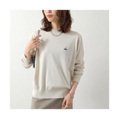 ヴィヴィアン ウエストウッド Vivienne Westwood Vivienne Westwood セーター ALEX ROUND NECK 27010012 Y001V （P001/DARK-GREY-MELANGE）｜詳細画像