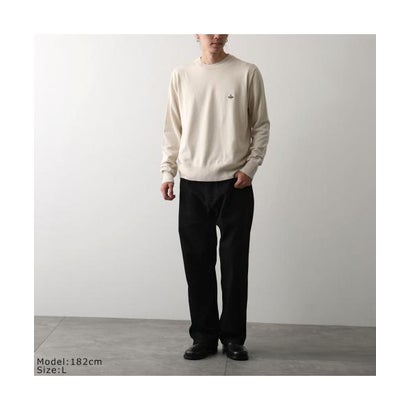 ヴィヴィアン ウエストウッド Vivienne Westwood Vivienne Westwood セーター ALEX ROUND NECK 27010012 Y001V （P001/DARK-GREY-MELANGE）｜詳細画像