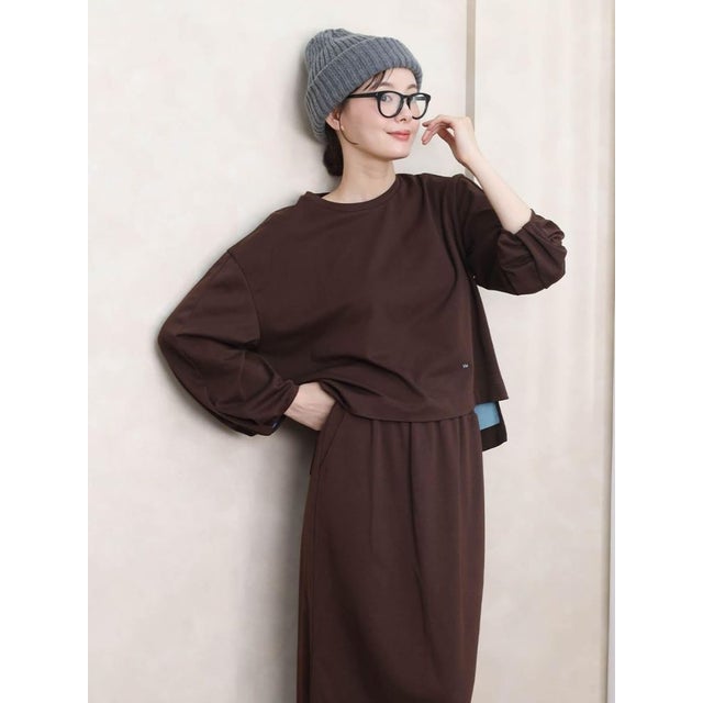 バックファスナー配色セットアップ （トープ）