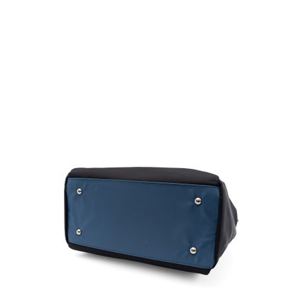 ヴィータフェリーチェ VitaFelice ツートーン2wayトートバッグ （NAVY）｜詳細画像