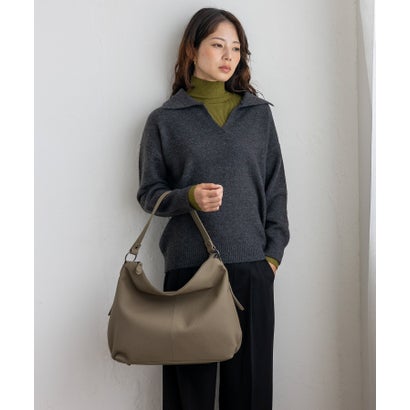 本革ワンショルダーバッグ （TAUPE）｜詳細画像