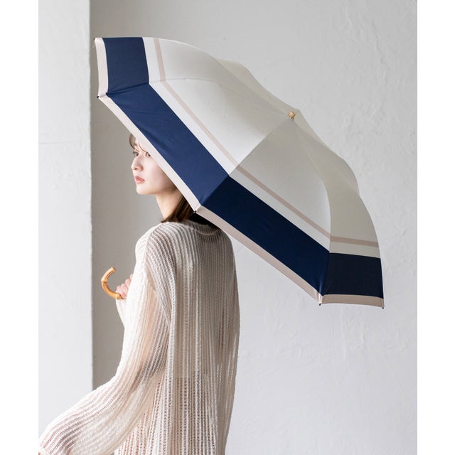 
                    2段折りショート傘（晴雨兼用/親骨55cm） （OWHNV）